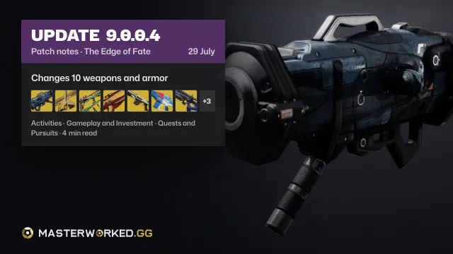 Destiny 2 The Edge of Fate Update 9.0.0.4 Patch Notes: Everything Coming in This Update